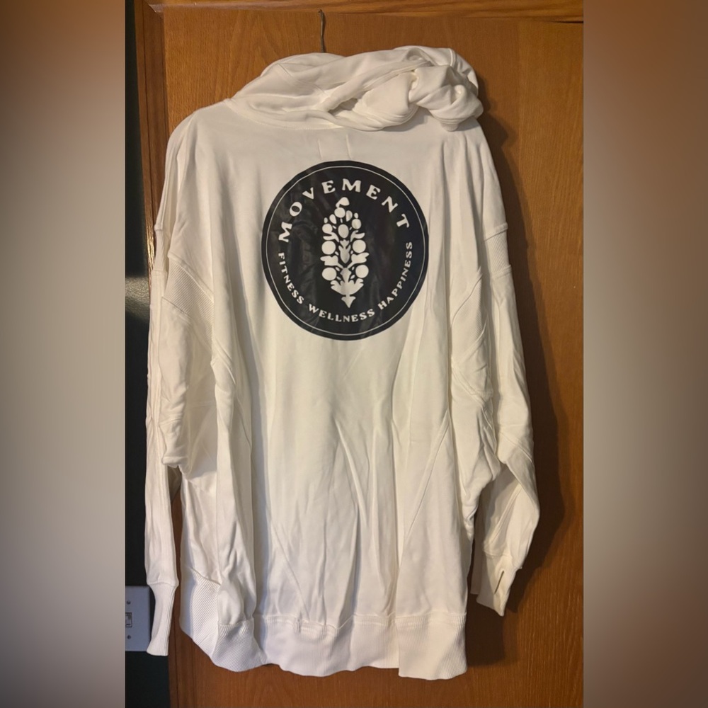FP Movement All Your Love Reflective logo hoodie